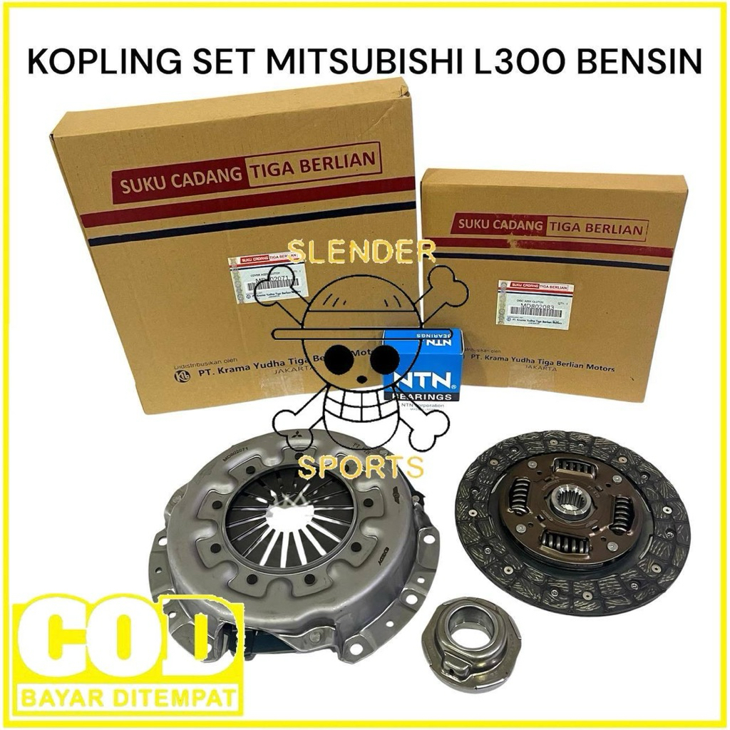 KOPLING SET L300 BENSIN - KAMPAS KOPLING SET MITSUBISHI L300 BENSIN - KOPLING FULL SET L300 BENSIN