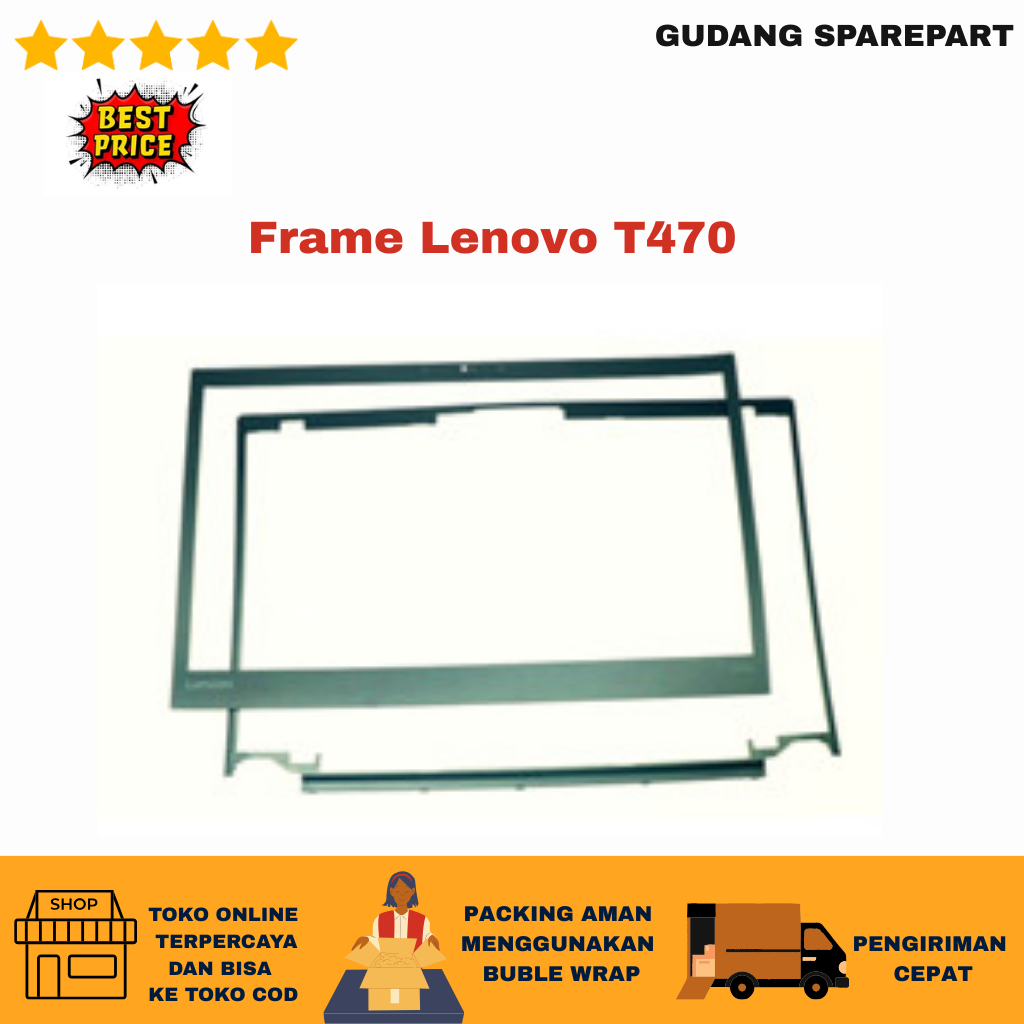 Housing B Frame Laptop Lenovo Thinkpad T470 Baru