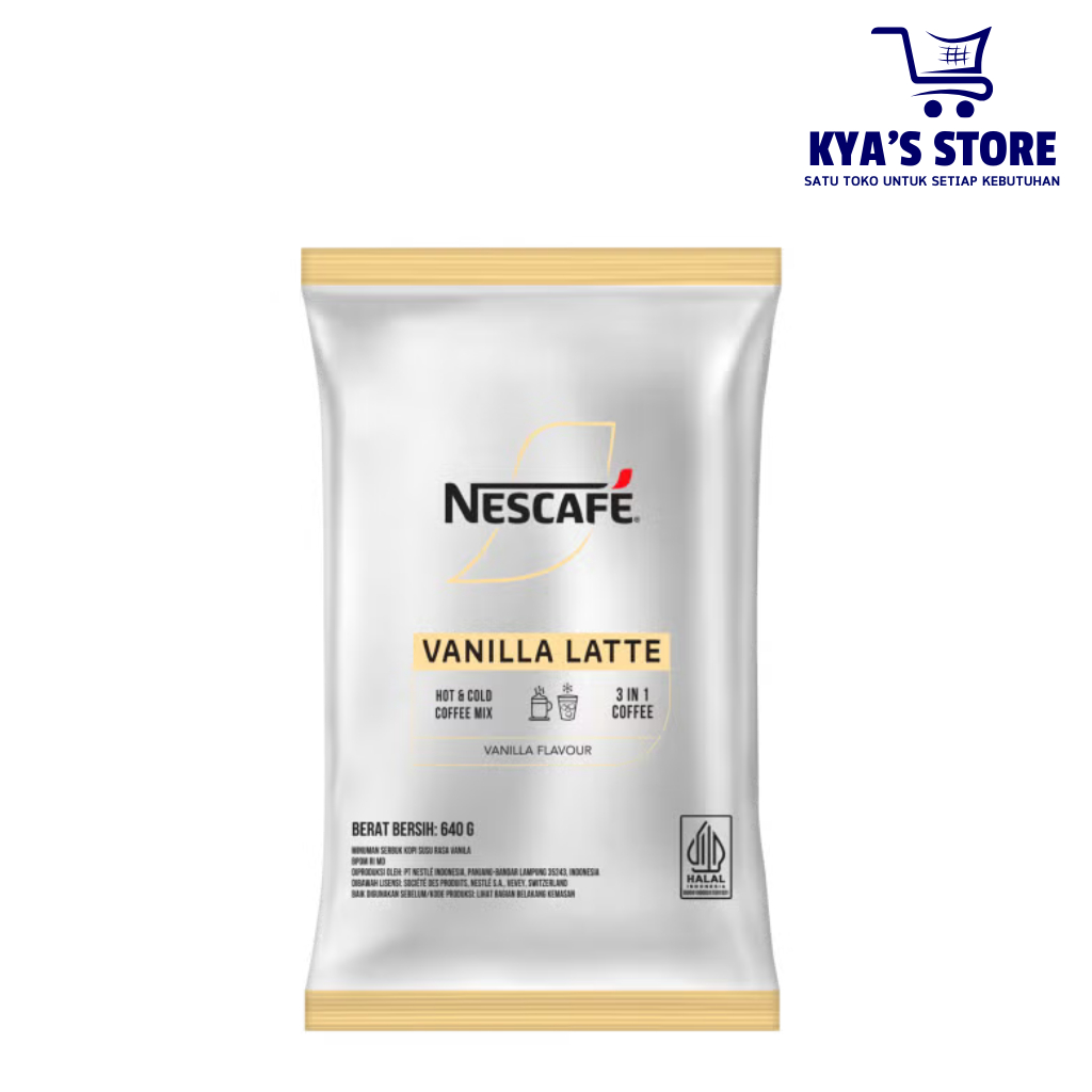 

Nescafe Vanilla Latte 640 Gr - Stok Terbatas
