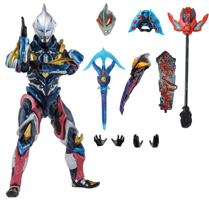 【Harga minimum】Figure Ultraman Multi Action Figure Tiga Trigger Decker S.h.figuarts SHF Ultramen/Mai