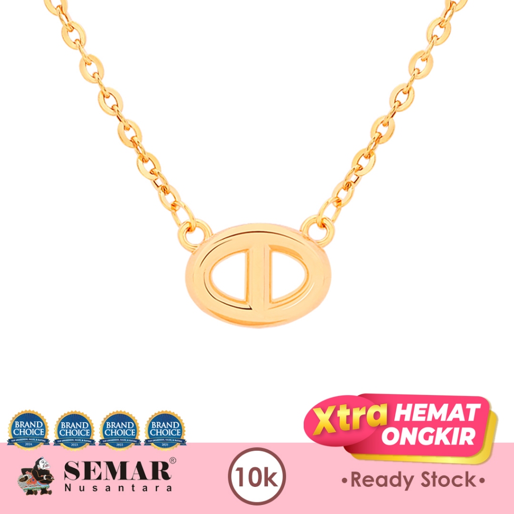 Kalung Emas Ravenna Minimalist Gold 10K Semar Nusantara