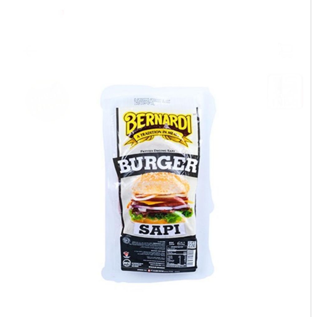 

Bernardi beef burger 6 's 250 gram