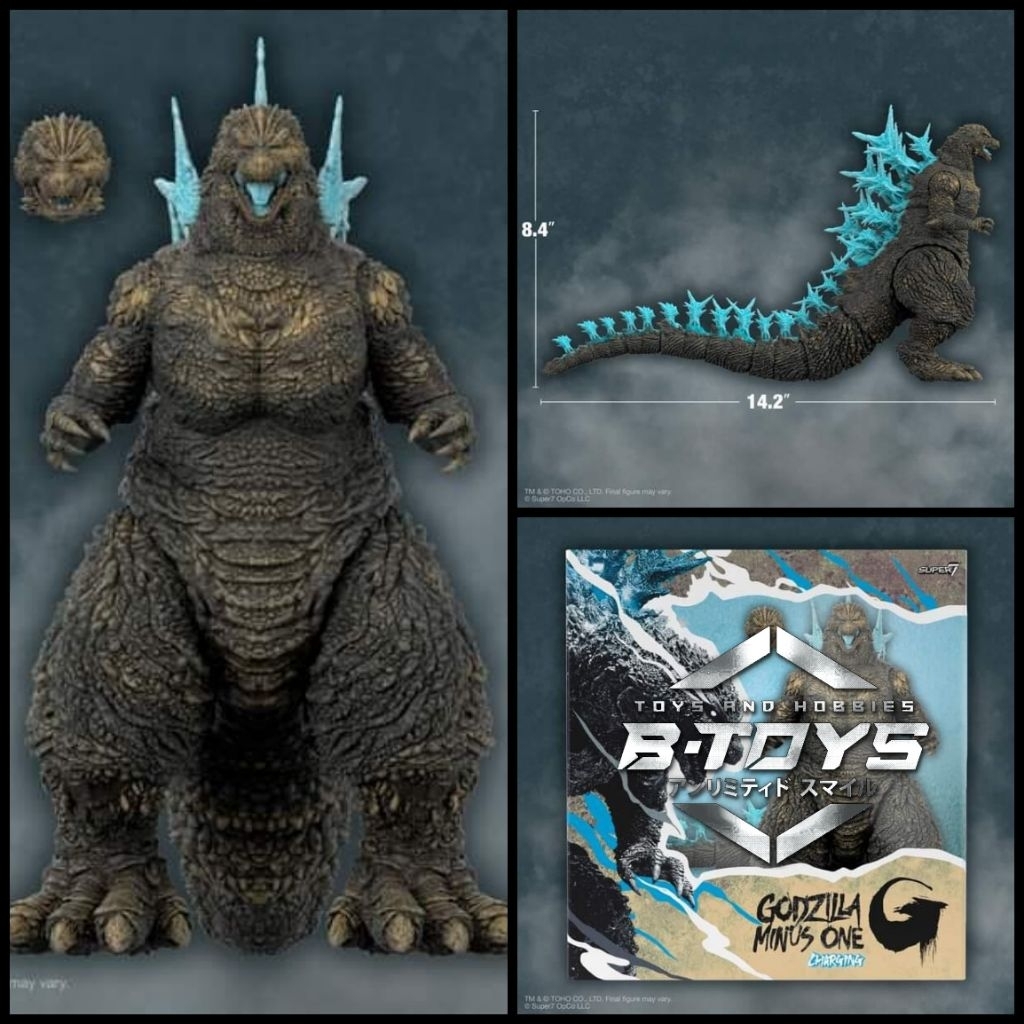 Super7 Godzilla Ultimates Minus One action figure monster kaiju