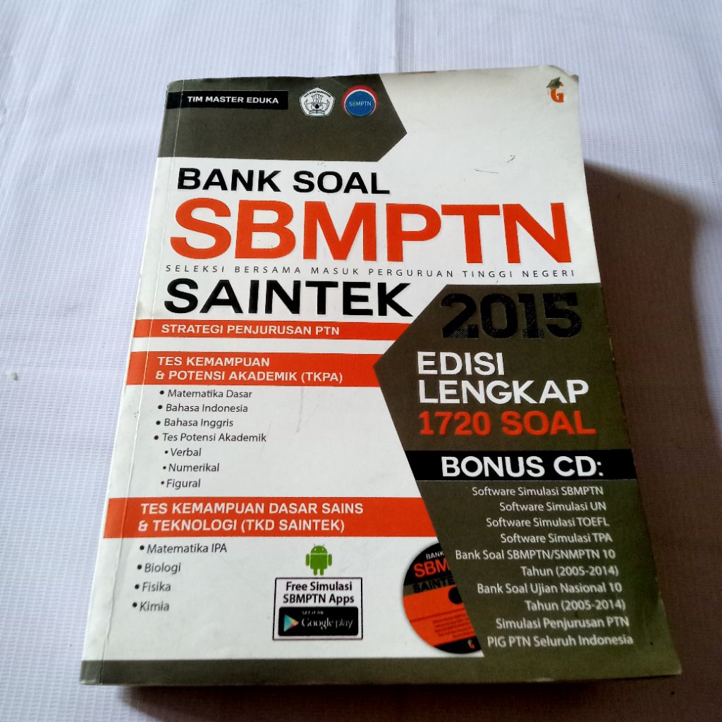 BANK SOAL SBMPTN SAINTEK 2015 EDISI LENGKAP