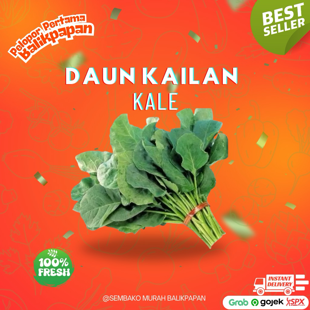 

Daun Kailan segar 250 gr