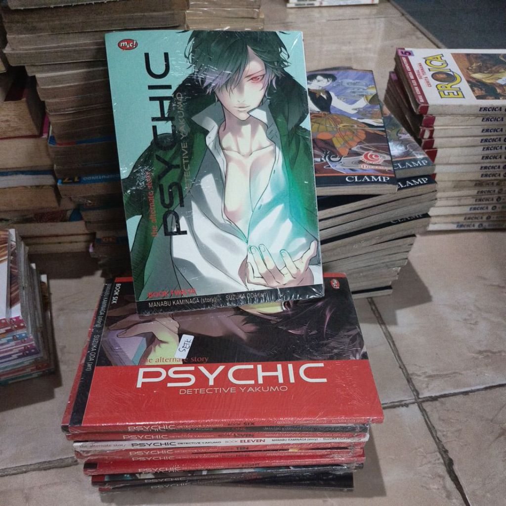 Komik Psychic Detective Yakumo fullSet 1-12 segel Original