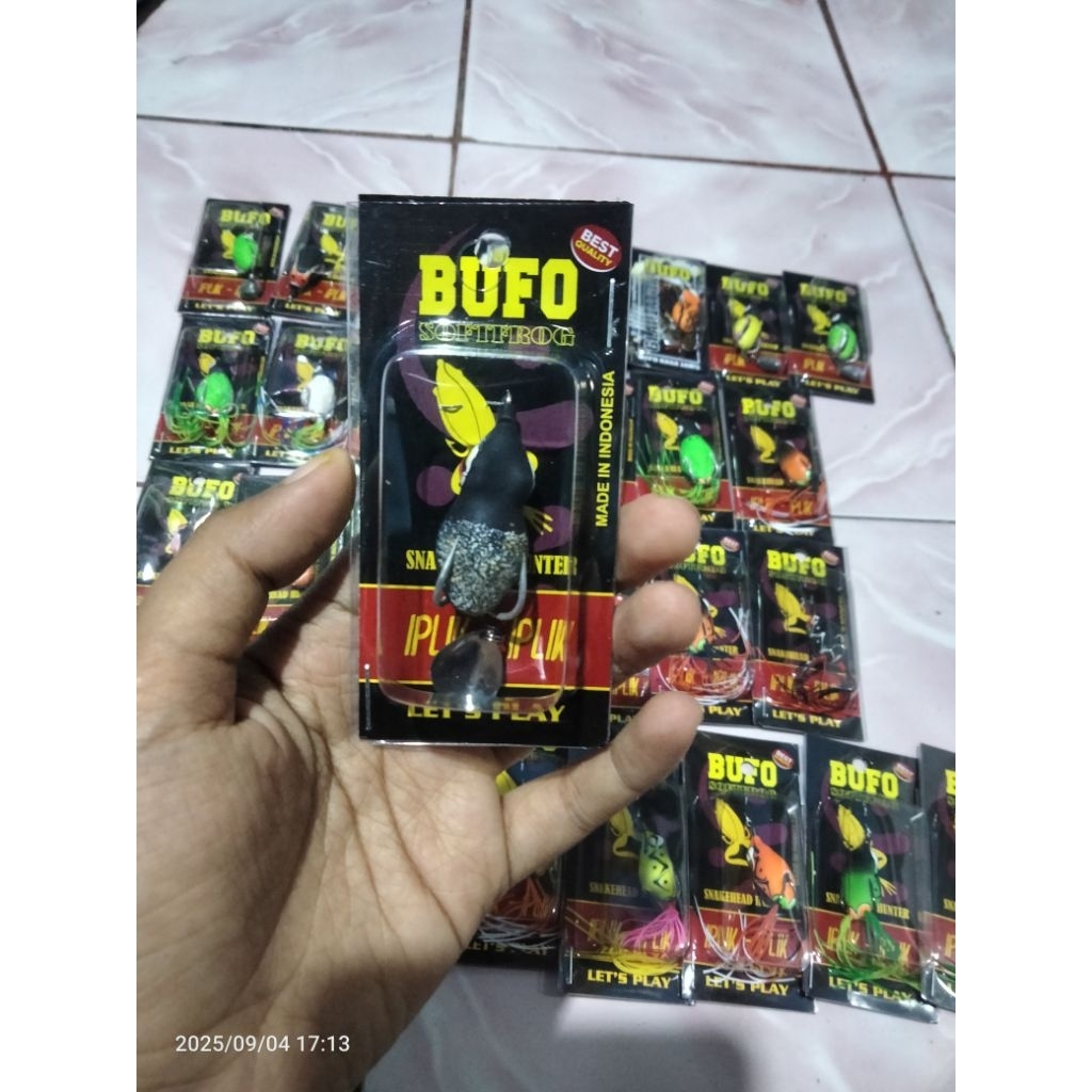 SOFT FROG BUFO BUNDAZ 3.5 CM