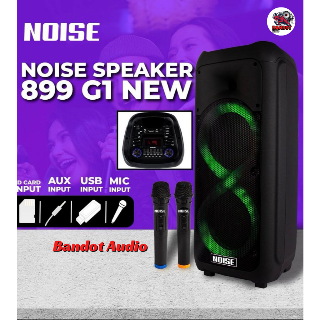 speaker portable noise 899 gi new original double speaker 899GI NEW