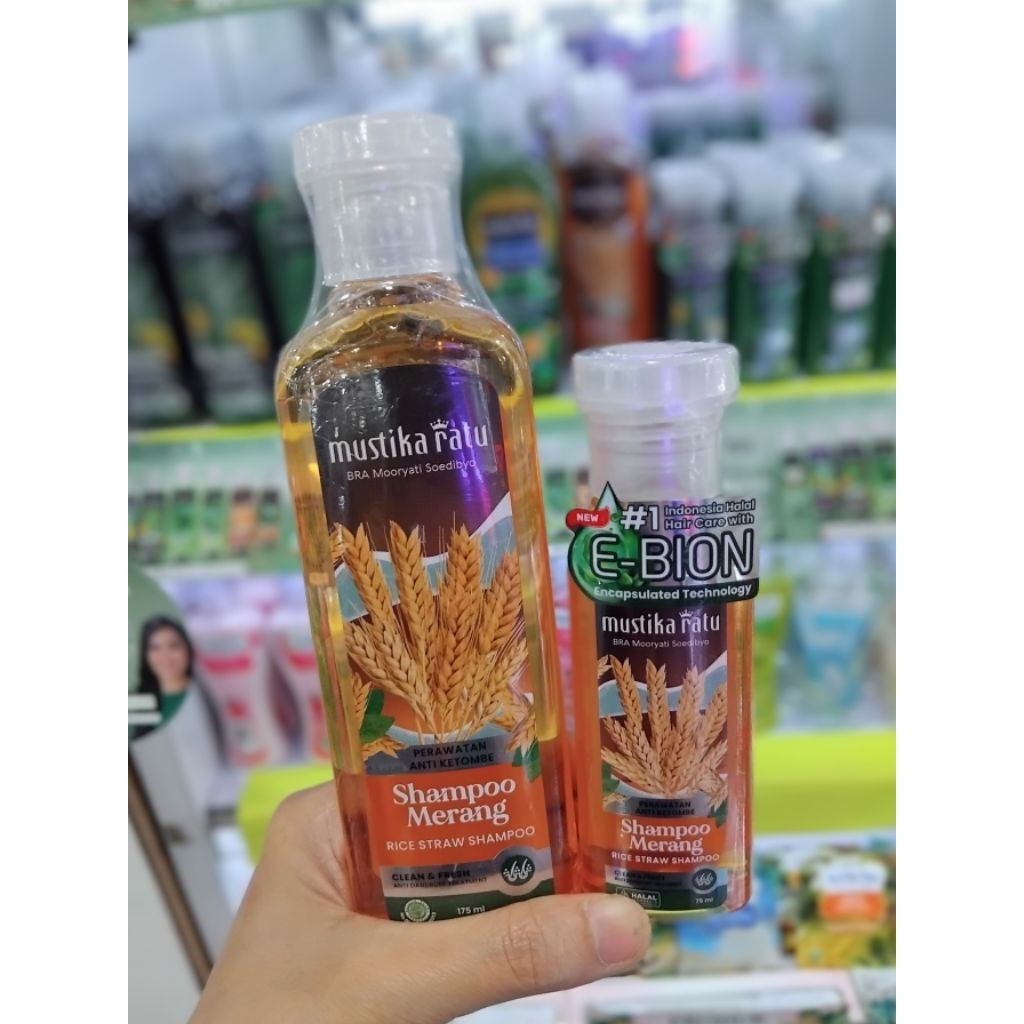 #MUSTIKA RATU# SHAMPOO MERANG~SHAMPOO ANTI KETOMBE