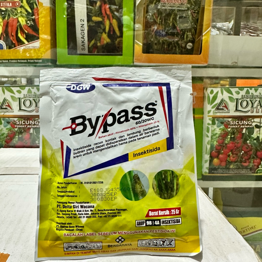 BYPASS 25gram - Insektisida BYPASS 60/20WG Pembasmi Wereng 25 gram