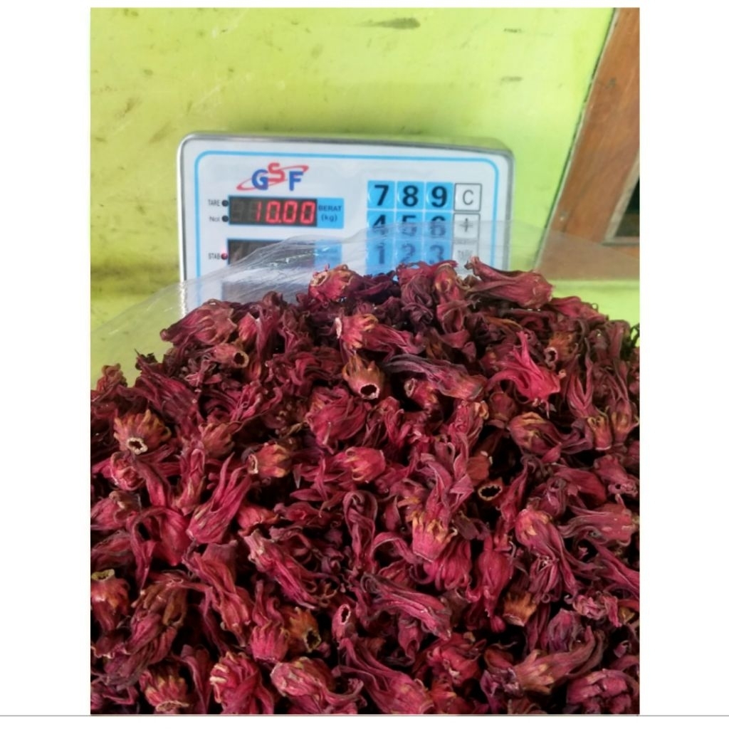 

5 Kg Bunga Rosella Merah Kering Kualitas Premium langsung dr petani