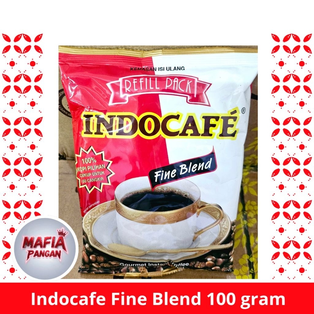 

Kopi Instan Indocafe Fine Blend 100 gram