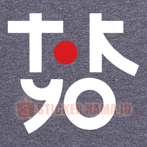 

Sticker Sablon Kain Tokyo Untuk Baju dan Media Kain lainnya A7A27