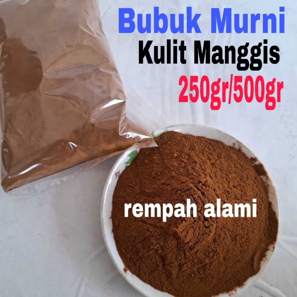 

Kulit Manggis Bubuk Murni 250/500gr