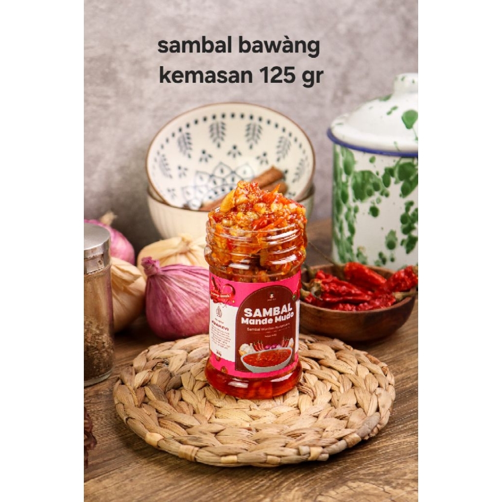 

Sambal Bawang Sachet 27gr Sambal bawang botol 125 gr Sambal bawang Sambal pedas Sambal terlaris
