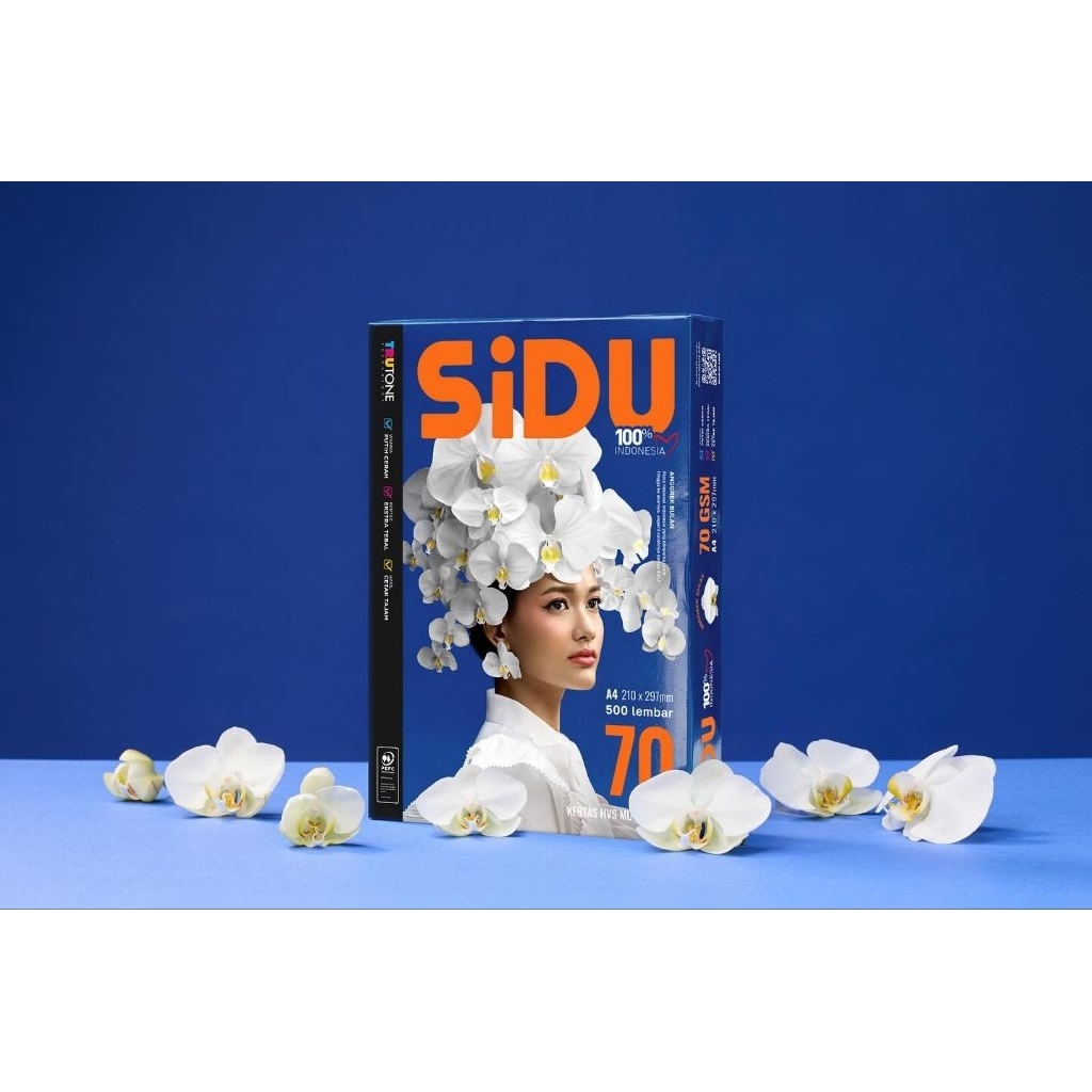 

kertas HVS Terlaris/ kertas Fotocopy dan print/kertas HVS SIDU A4 70 GSM 250 lembar