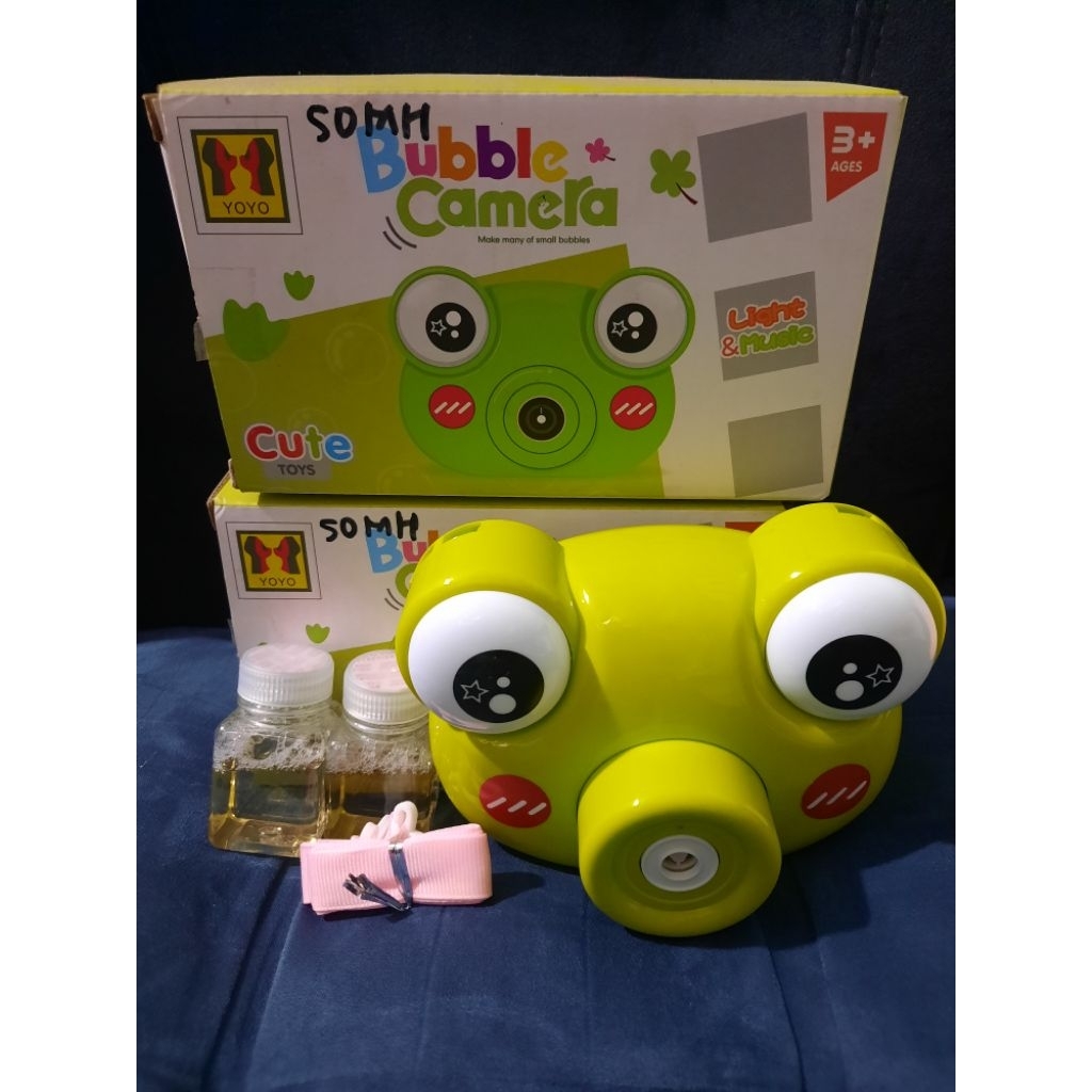 Mainan Anak Bubble Camera