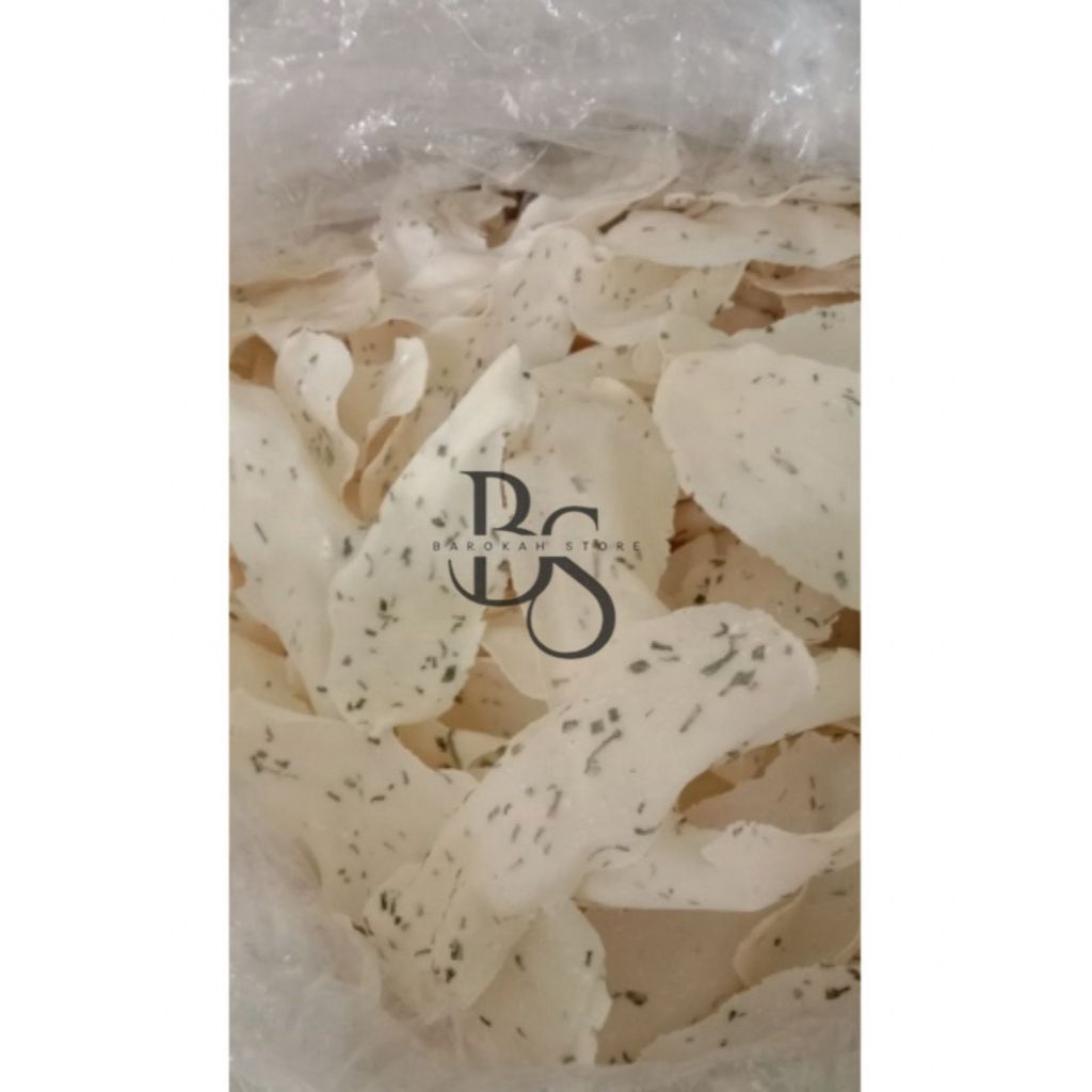 Opak ilat Super Daun Kucai Khas Wonosobo 1kg Opak Ilat|Opak Lidah Menrah Khas Wonosobo