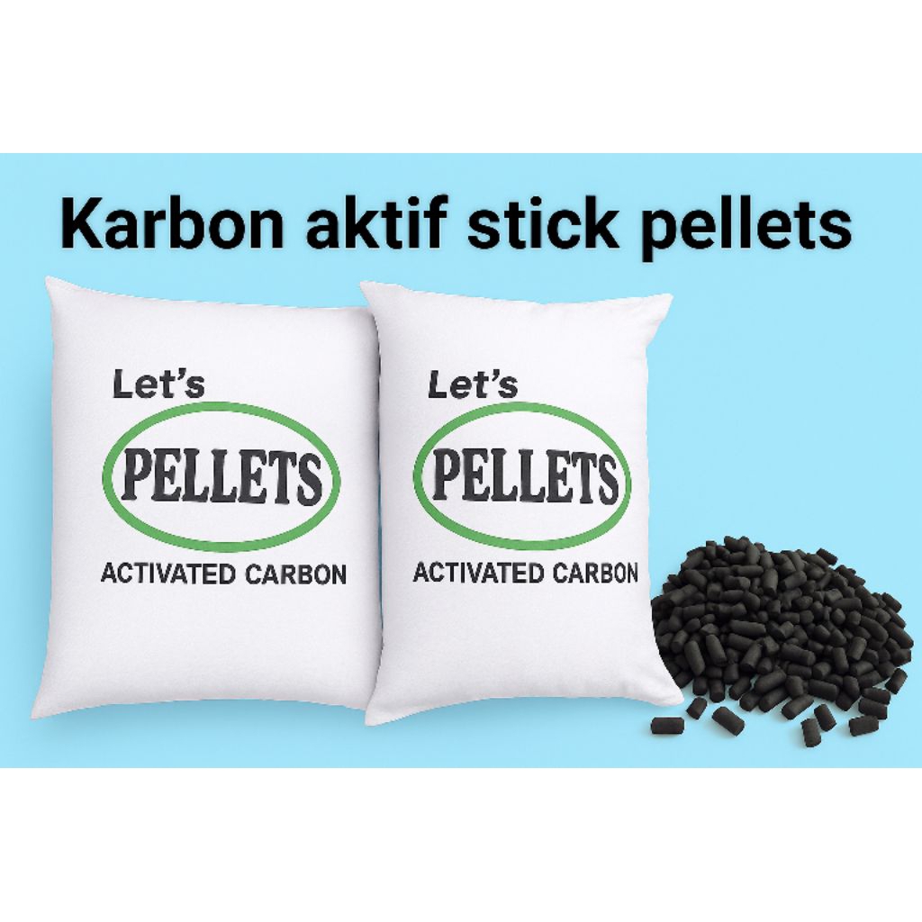karbon aktif stick/karbon aktif pelet 25kg