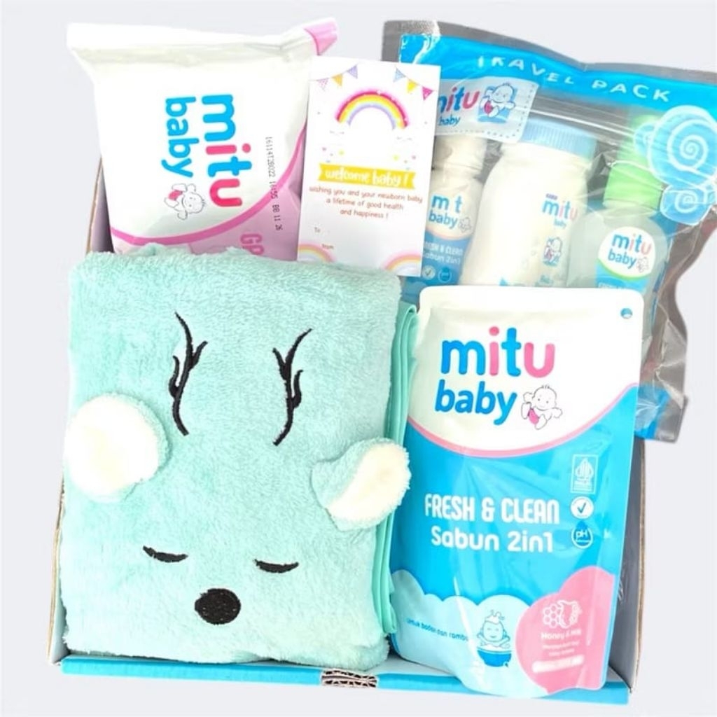 HAMPERS BAYI PAKET MINI TRAVEL MITU BABY || KADO KELAHIRAN PREMIUM
