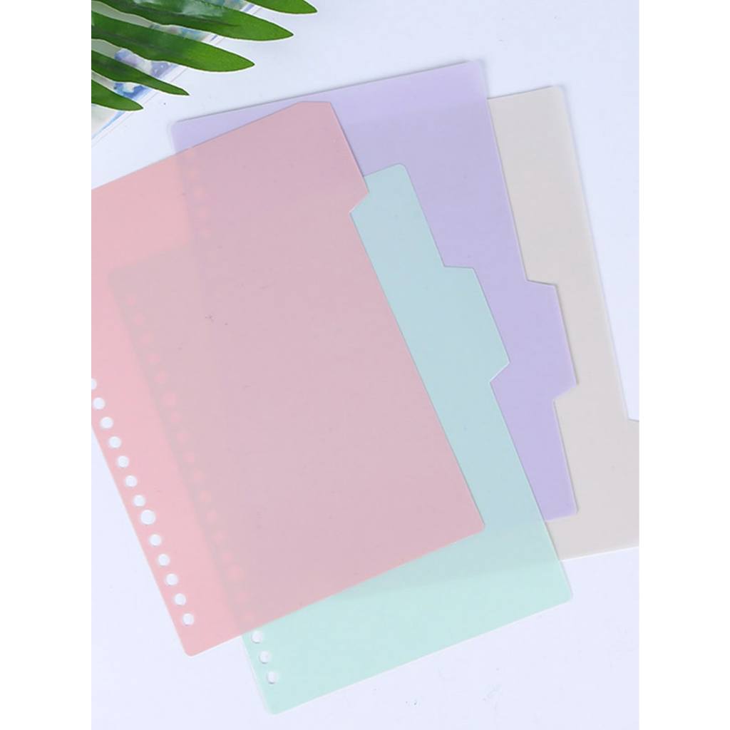 

B5 Binder Dividers For Notebook (Pembatas Binder colour Pastel)