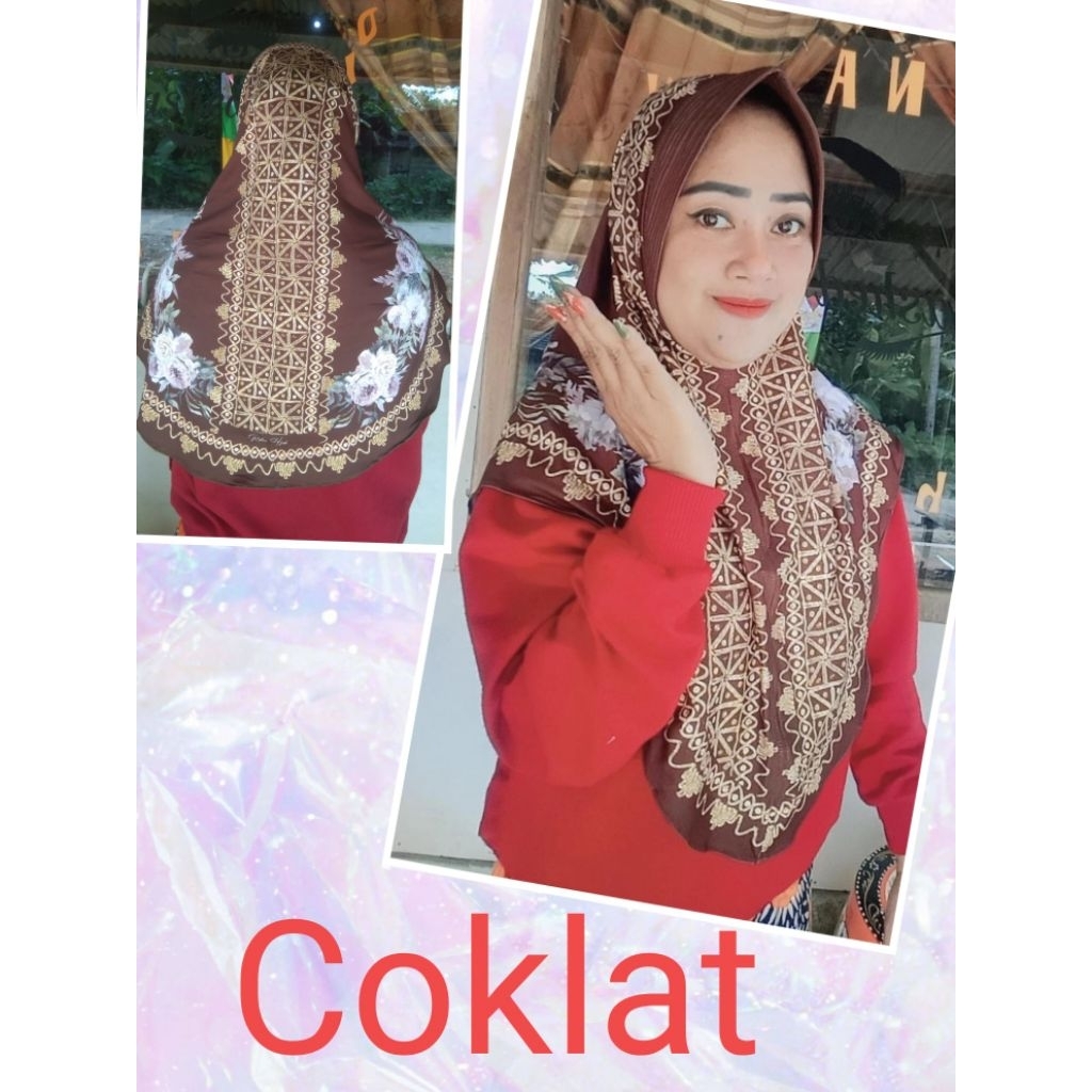 jilbab bergo printing