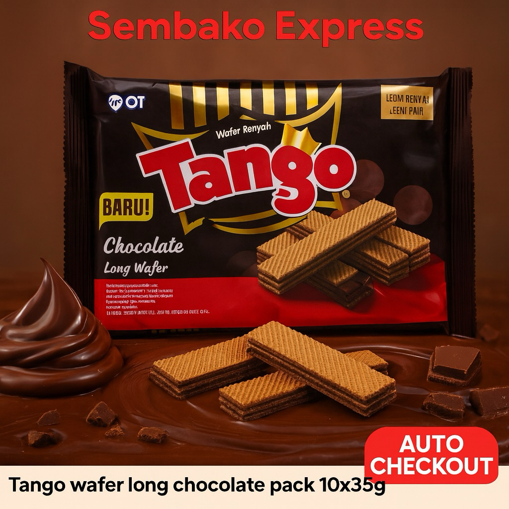 

Tango Wafer Long Chocolate Pack 10x35g