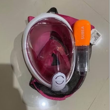 masker snorkeling easybreath preloved