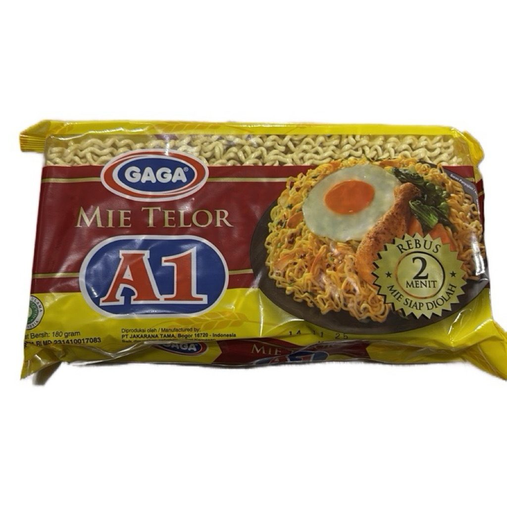 

GAGA MIE TELOR A1 180gram
