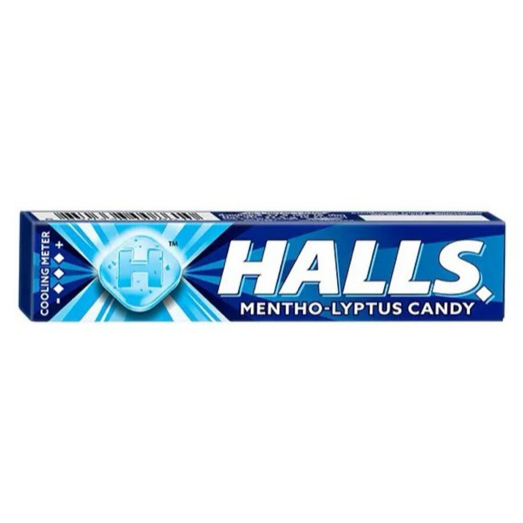

Halls menthol cooling candy permen halls