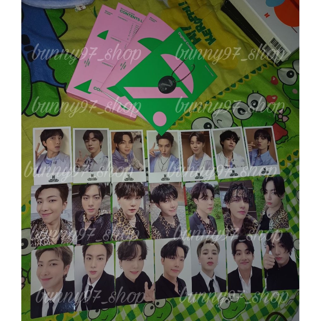 SHARING BTS MEMORIES 2020 OFFICIAL RM JIN SUGA JHOPE JIMIN V JUNGKOOK