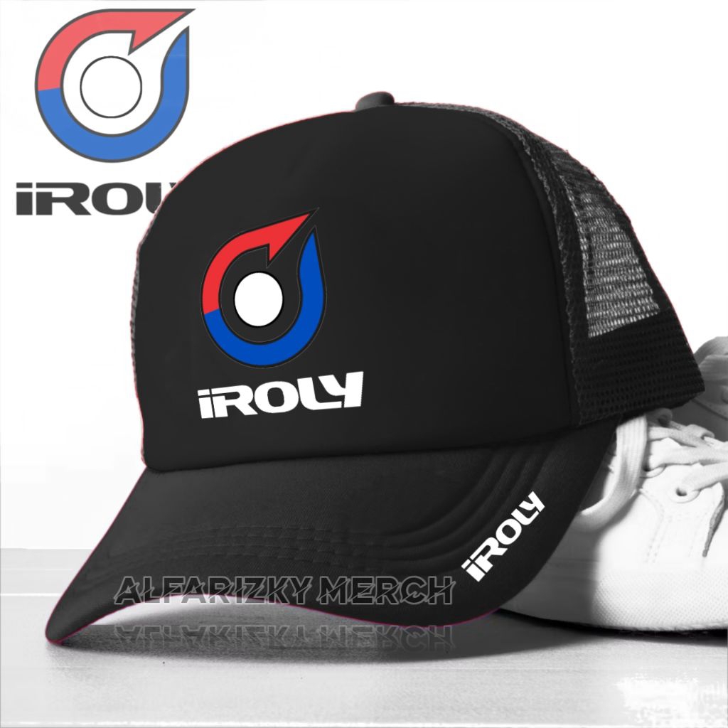 Iroly Fishing / Topi Jaring Mancing / Topi Trucker Jala / Topi Baseball Bisbol Outdoor Unisex