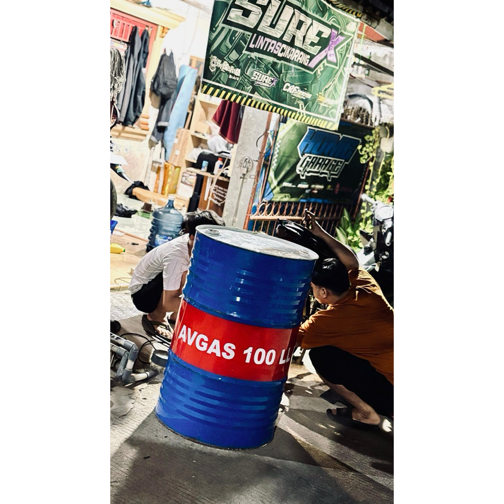 AVGAS BENSOL 100LL MURNI 100% harga per 5 liter