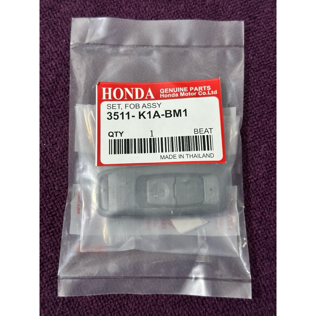 Remote Kunci FOB Keyless Honda Beat Deluxe New Smart Key