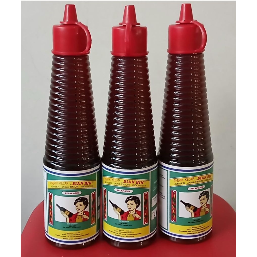 Kecap Asin Sian Hin Sien Hin Jember Cap Nyonya 150ml