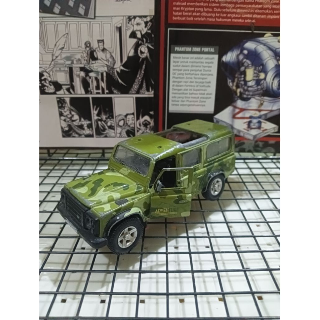 Diecast RMZ Toyota Land Rover Defender 1:32 (Loose)