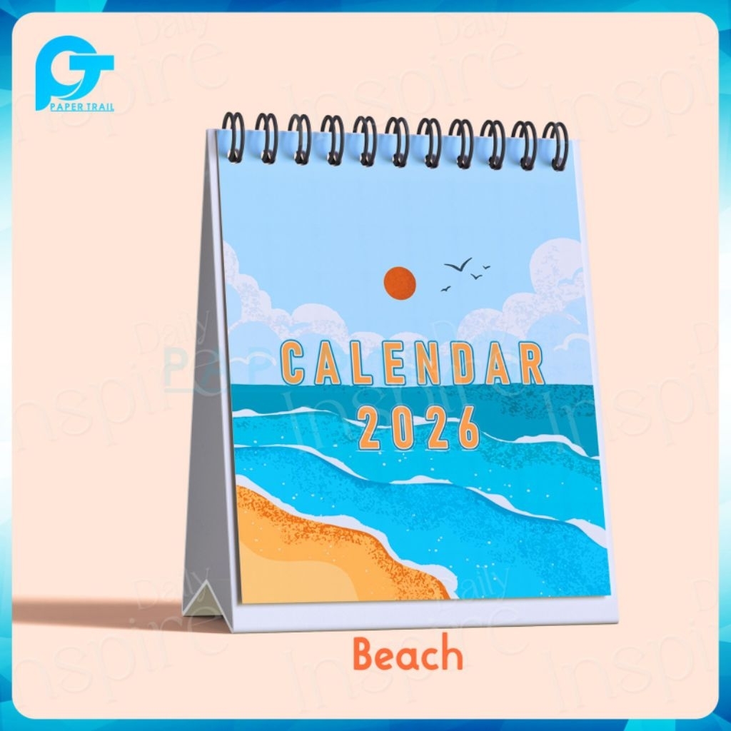 

COD/Kalender Meja Mini Kalender Duduk Mini Tahun 2026 lucu aesthetic