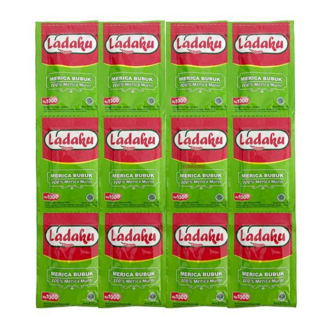

Ladaku mrica bubuk renceng isi 12 sachet lada putih