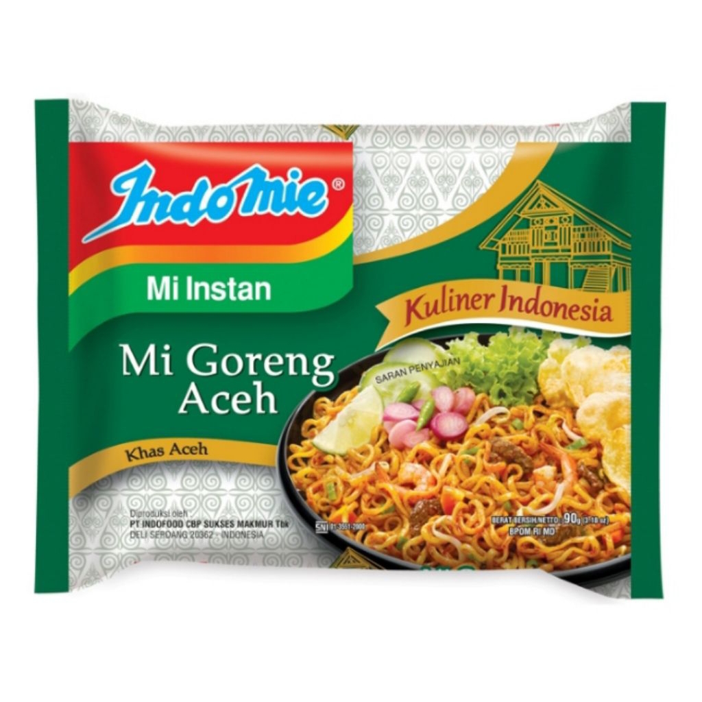 

Indomie Mi Instan Goreng Aceh 90 g