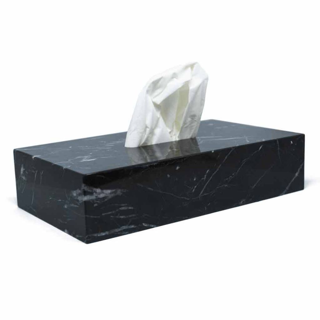 Tempat Tisu Marmer | Marble Tissue Box | Tempat Tisu Marmer Hitam | Box Tisu Marmer