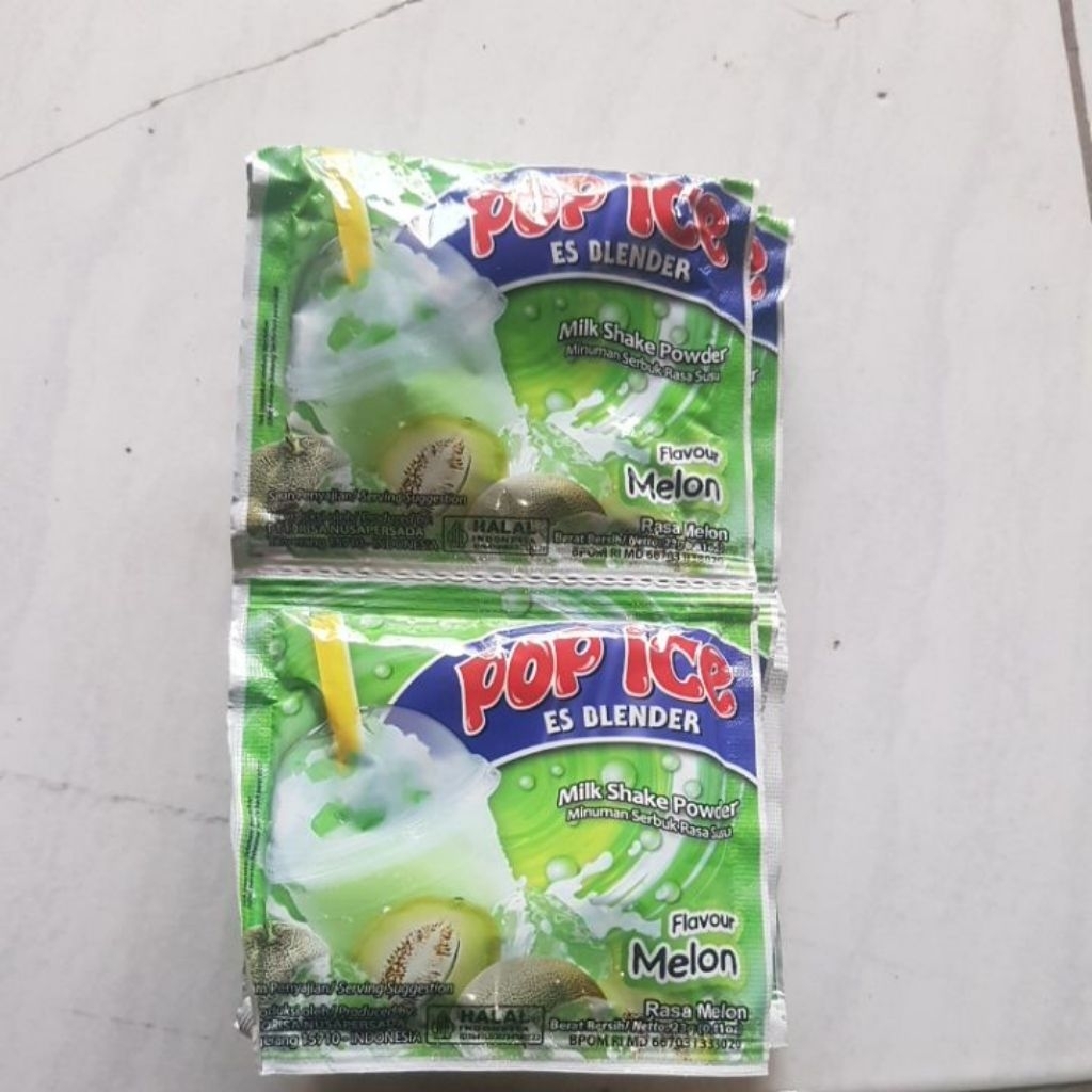 

pop ice melon renteng isi 10 sachet