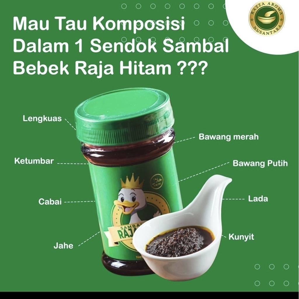 

sambal raja hitam bebek. samvel bebek hitam