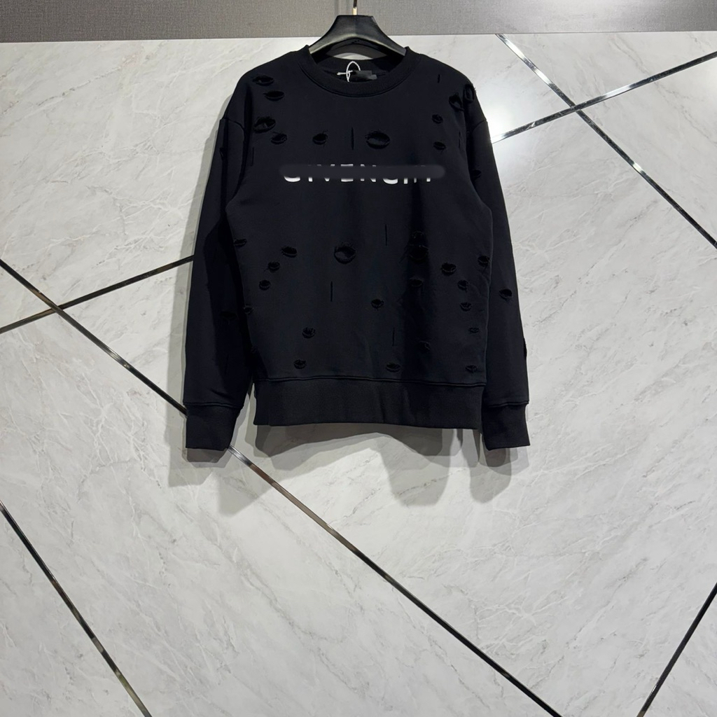 G1V3N DISTRESSED SWEATER