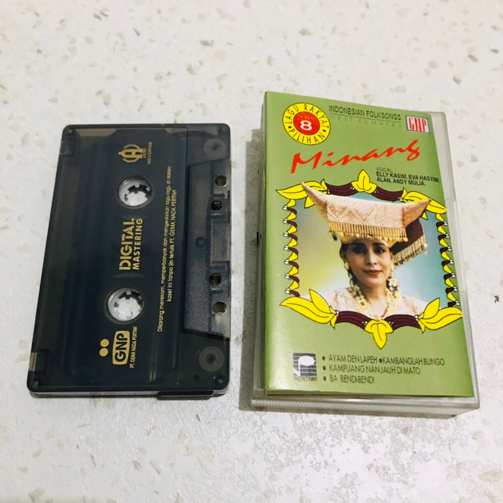 Kaset Pita Lagu MINANG - Kaset Pita Original