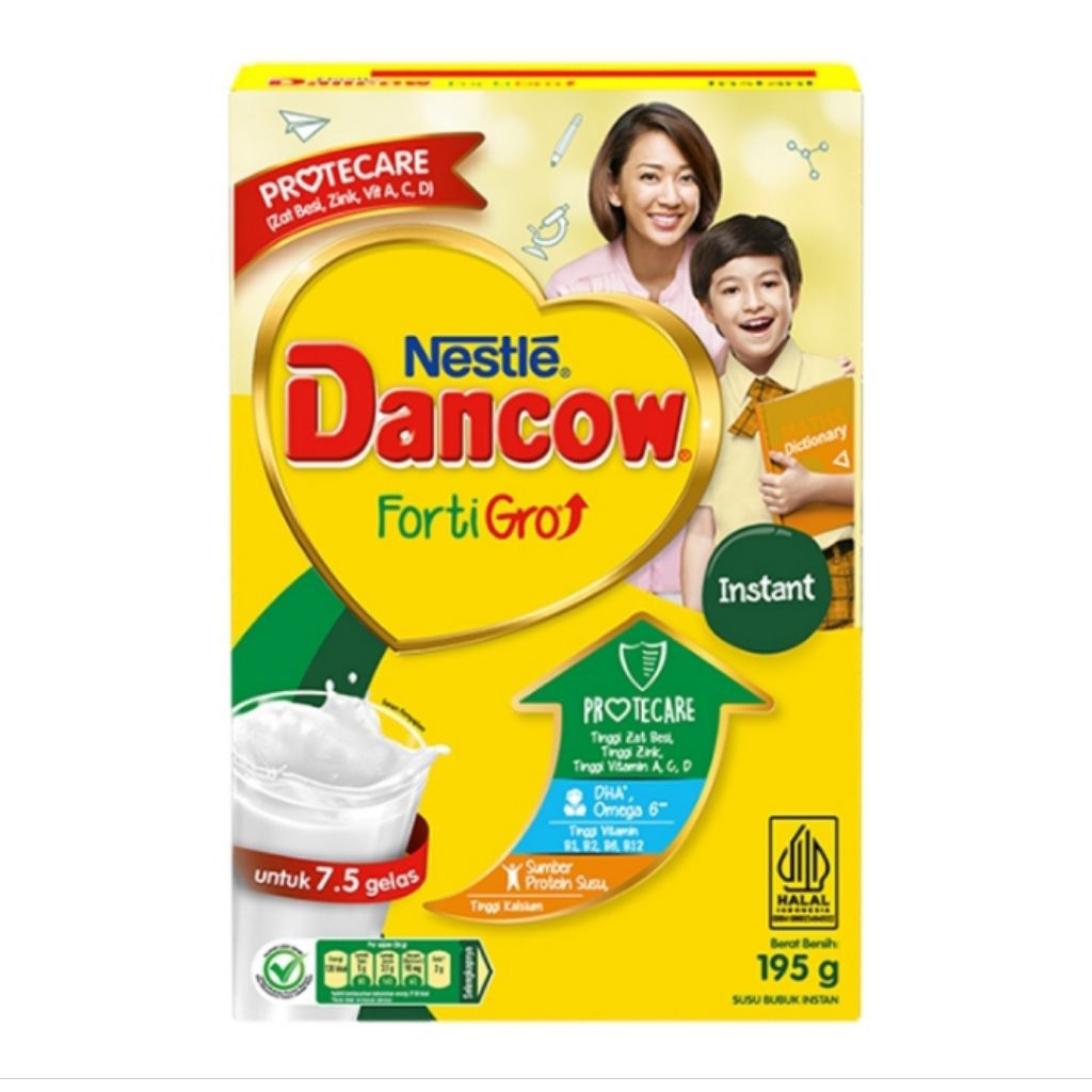 

Nestle Dancow Fortigro Susu Bubuk Instan 195 g