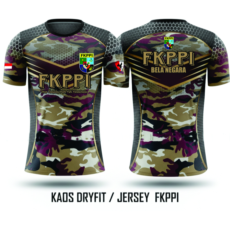 JERSEY kaos FKPPI SUBLIM PRINT KAOS ORGANISASI FKPPI free stiker milano