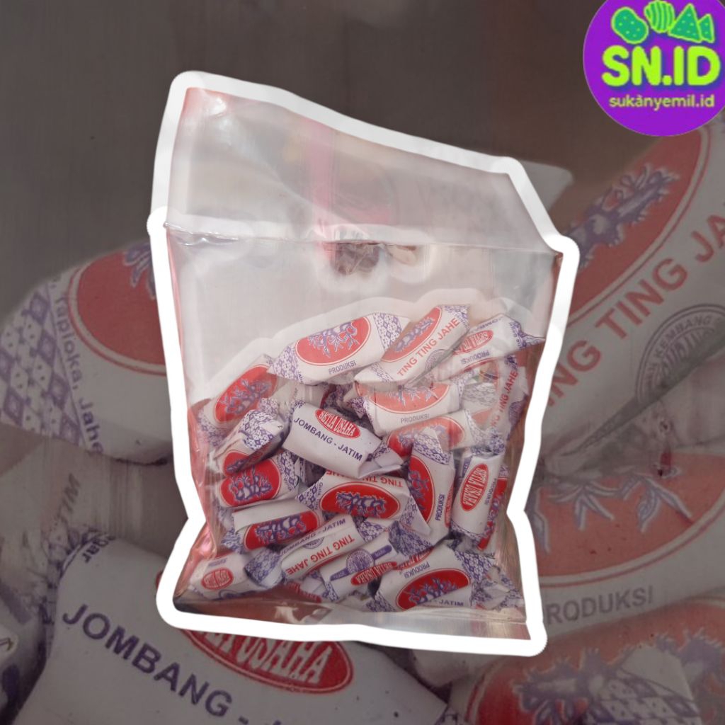 

permen legendaris Ting Ting jahe kiloan