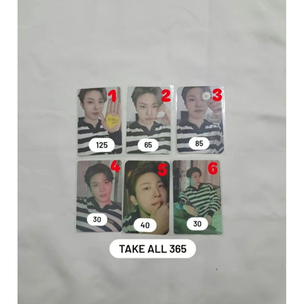 [BACA DESKRIPSI] READY STOCK JUNGHWAN PC PHOTOCARD OFFICIAL 4th ANNIVERSARY JUNGHWAN CHU POB TC