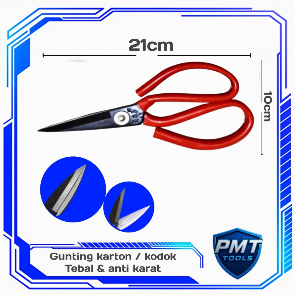 

Gunting karton / gunting kodok serbaguna tebal dan tajam