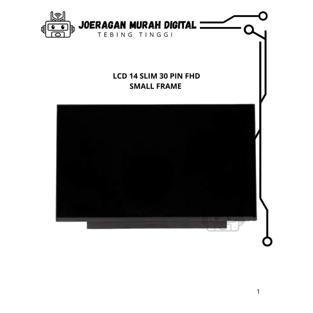 LCD 14 SLIM 30PIN SMALL FRAME FHD